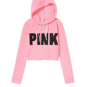 Victoria's Secret PINK crop hoodie